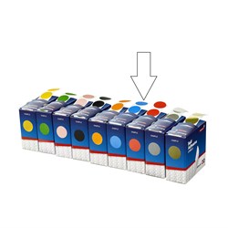 Quik Stik DSRMC24 Labels Circular 24mm Blue
